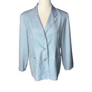 Alfred Dunner Women’s Light Blue Blazer Size 12